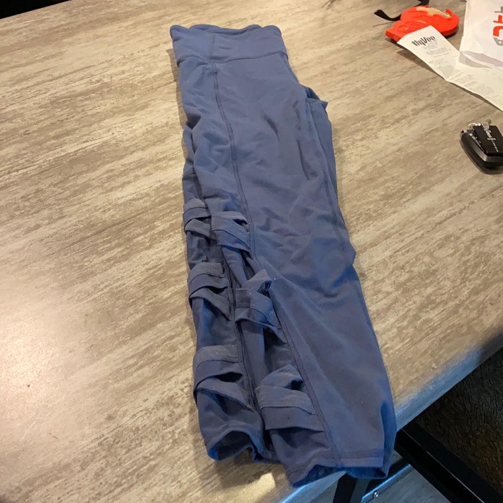 Blue athleta leggings